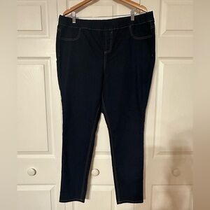 Energize women’s pull on skinny jeans sz 2x NWOT